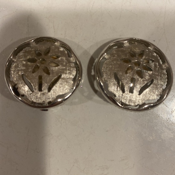 Sarah Coventry Vintage Clip On Earrings, 2 Pair Silver - Picture 5 of 6